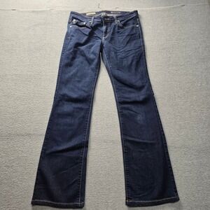 AG Adriano Goldschmied The Angel Bootcut Jeans Women's 29 Dark Wash Blue Denim